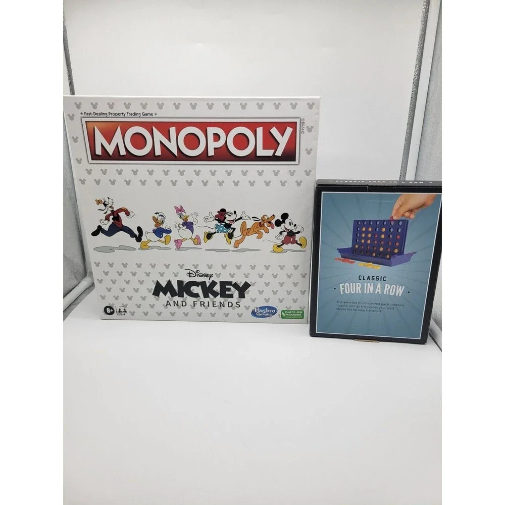 Monopoly: Mickey Mouse and Friends - Includes Exclusive Disney Pins HOT  GAME